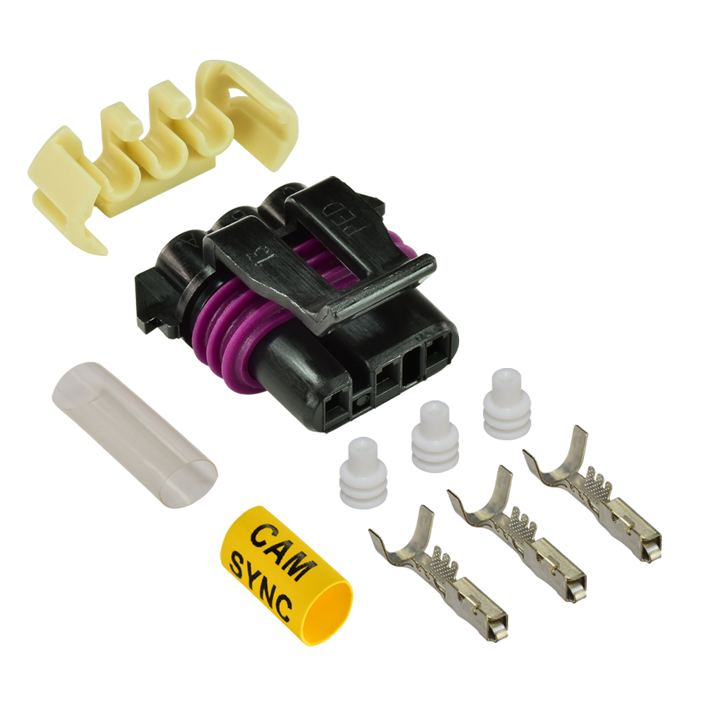 GM LS Camshaft Sensor Connector Kit 3 Way Metri Pack In Stock